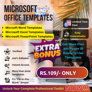 Microsoft Office Templates (Word, Excel, PowerPoint, Power BI)